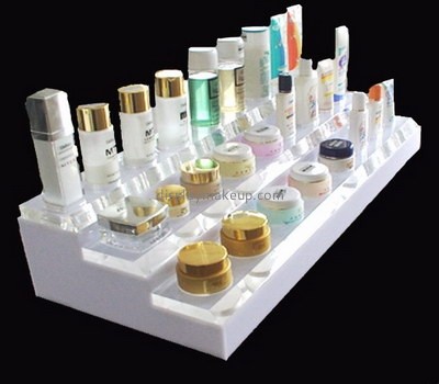 Plastic fabrication company custom retail makeup organizer stand displays DMD-655