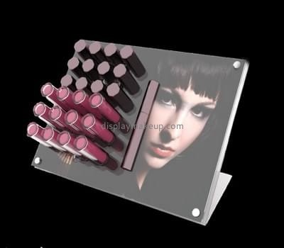 Cosmetic display stand suppliers custom acrylic fabrication lipstick display DMD-710