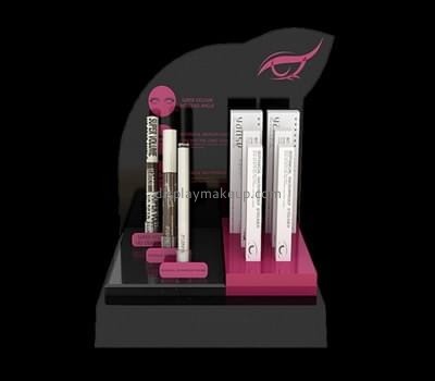 Acrylic plastic supplier custom makeup counter retail stands display DMD-730