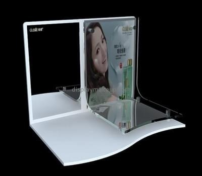 Acrylic display supplier custom made acrylic makeup display stand DMD-743