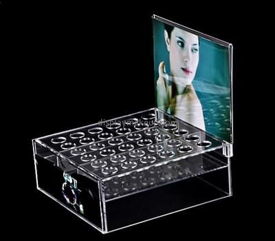 Lucite manufacturer custom plexiglass fabrication cosmetic display DMD-768