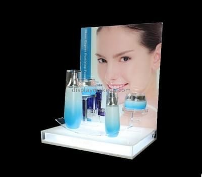 Cosmetic display stand suppliers custom acrylic store display products DMD-1034