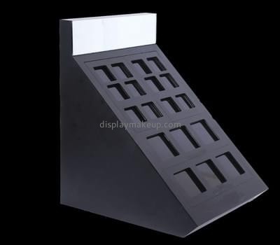 Bespoke black acrylic display stand DMD-1442