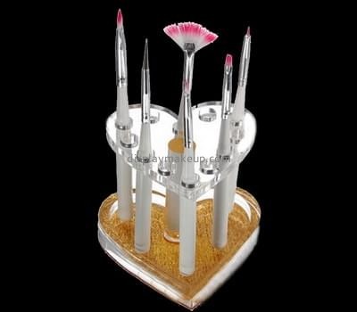 Bespoke acrylic makeup brush stand DMD-1449