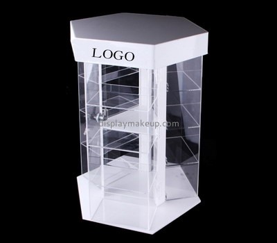 Bespoke acrylic lockable display cabinet DMD-1457
