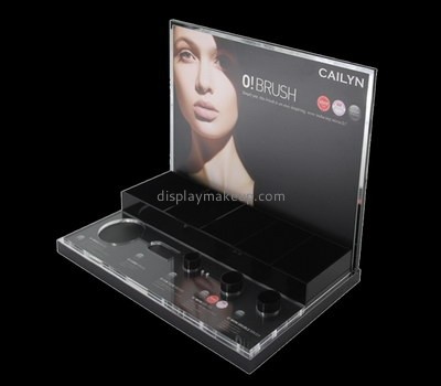 Bespoke acrylic cosmetic counter display DMD-1539