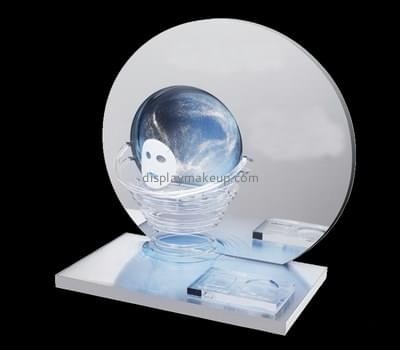 Customize white cosmetic counter display DMD-1758