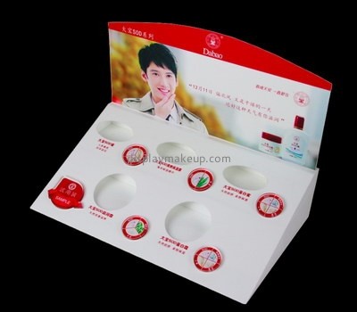 Customize acrylic cosmetic counter displays DMD-2016