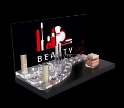 Customize plexiglass cosmetic product display stands DMD-2186