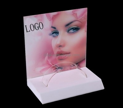 Customize lucite makeup counter display DMD-2204