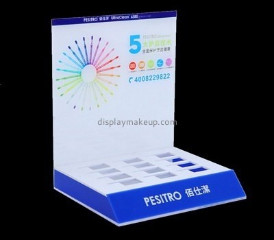 Customize plexiglass makeup retail display DMD-2314