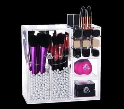 Customize acrylic makeup brush box holder DMD-2465