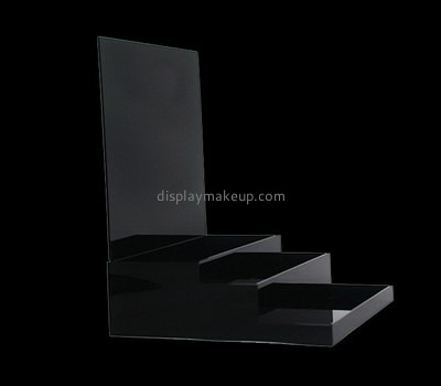 Custom 3 tiered acrylic cosmetic display stands DMD-2651
