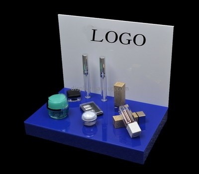 Custom acrylic table top makeup display stands DMD-2686