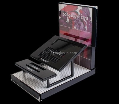 Custom retail counter top acrylic cosmetic display stands DMD-2762