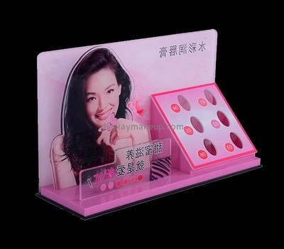 Custom counter top acrylic plexiglass cosmetic lipstick display stand DMD-2812