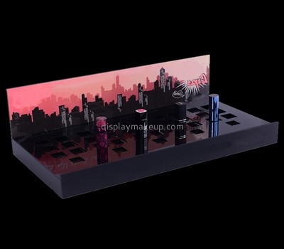 Acrylic display manufacturer customize cosmetic lipstick holder lipgloss display stand DMD-2826
