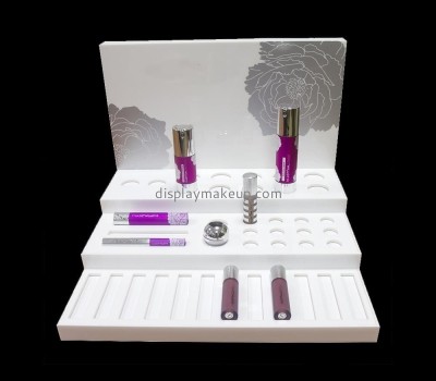 Acrylic manufacturer customize plexiglass lipstick display riser DMD-2835