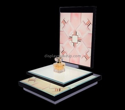Custom acrylic perfume display riser DMD-2845