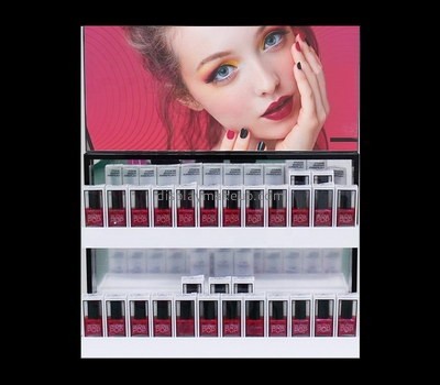 OEM supplier customized countertop plexiglass lipstick display rack DMD-2864