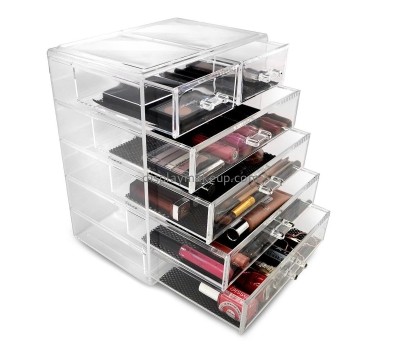 Custom design 6 drawer acrylic makeup organizer DMO-010