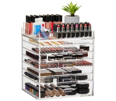 Factory acrylic makeup organizer with drawers and dividers DMO-016