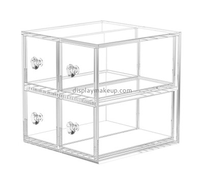 Factory wholesale acrylic makeup organizer with 4 drawers DMO-021
