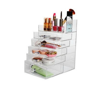 Factory custom design transparent acrylic makeup organizer drawers DMO-022