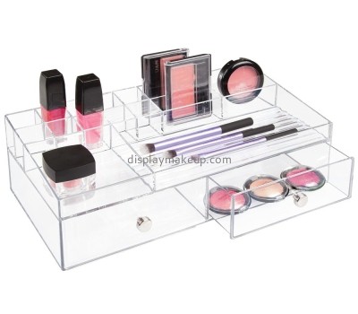 Custom design acrylic makeup organizer with drawers DMO-033