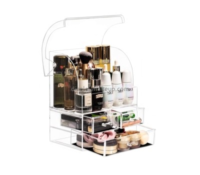 Custom design acrylic makeup organizer with drawers DMO-038