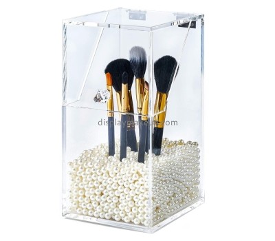 OEM supplier customized plexiglass makeup brush holder box DMO-064