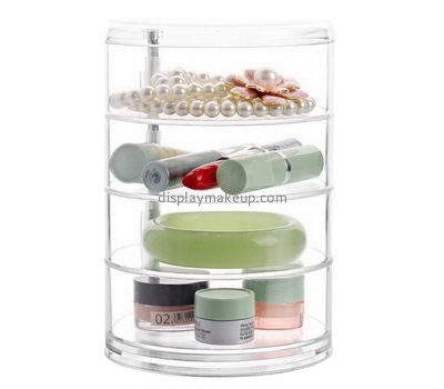 Hot sale acrylic make up box 360 rotating makeup organizer organizer storage DMO-108