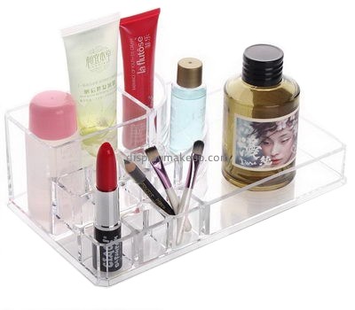 Customized acrylic plastic makeup organizer make up stand organiser  DMO-110