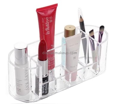 Custom design acrylic make up organiser professional makeup display cosmetic display stand DMO-113
