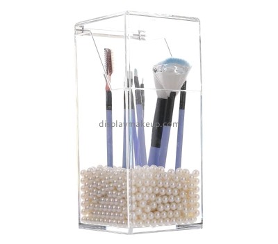 Factory direct sale perspex makeup holders clear cosmetic organizer makeup brush organizer DMO-184
