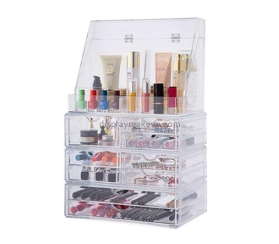Custom acrylic small plastic boxes acrylic makeup holder makeup organizer acrylic DMO-199