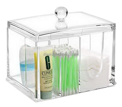 Customized acrylic bathroom organizer beauty product organizer small makeup box DMO-261