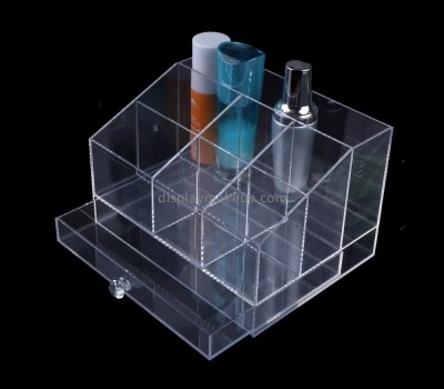Makeup display stand suppliers customize makeup tray clear cosmetic organizer DMO-511
