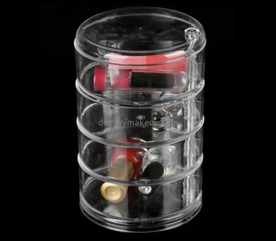 Display case manufacturers customize acrylic rotating makeup organizer case DMO-512