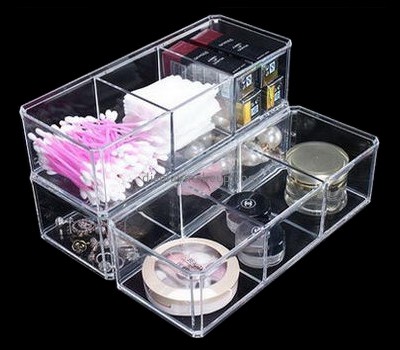 Makeup display stand suppliers customize acrylic bathroom makeup organizer DMO-515