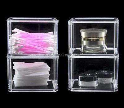 Acrylic display manufacturer customize small makeup organizers case DMO-525