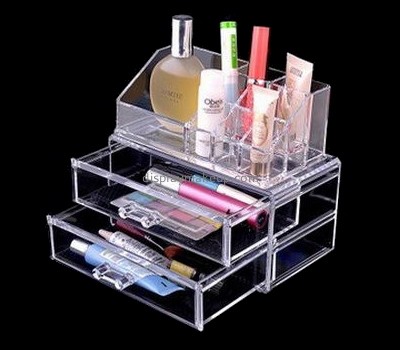 Plexiglass company customize and wholesale acrylic display cases desk drawer organizer DMO-549