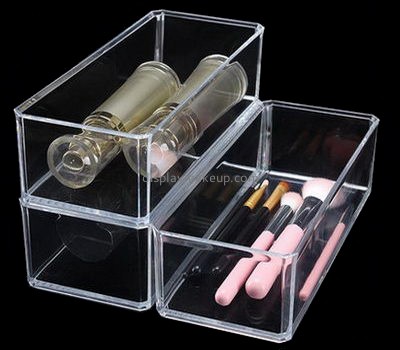 Display box manufacturer customize lucite acrylic storage organizer box DMO-560