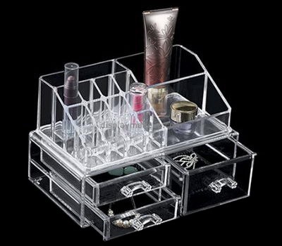 China acrylic manufacturer customize acrylic beauty organizers storage containers for makeup DMO-580