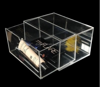 Cosmetic display stand suppliers customized acrylic makeup storage cheap organizer box DMO-598