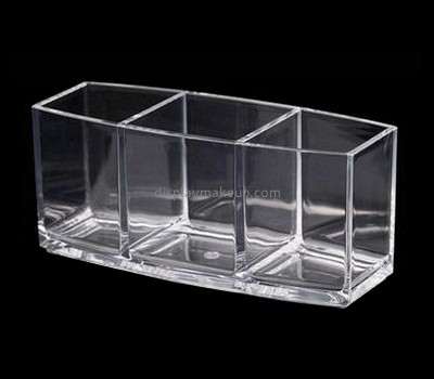 Acrylic display supplier customized cosmetic makeup brush holder DMO-614
