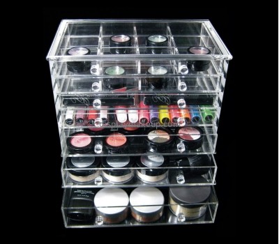 Acrylic manufacturers customized acrylic cosmetic storage containers drawer box DMO-617