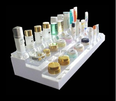 Custom acrylic makeup display stand with 3 tiers DMD-001