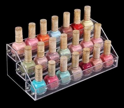 Factory custom nail polish display rack with 3 tiers DMD-030