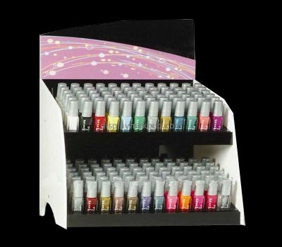 Hot selling acrylic makeup display acrylic display shelf cosmetic display rack DMD-067